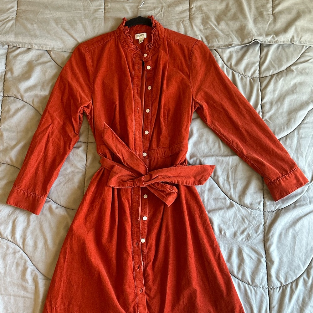 J Crew Women's Button-Up Dress